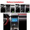 Android 14 Double Din Car Stereo Radio for Ford Edge 2010 2011 2012 2013 2014 2015, 9" Touch Screen Car Radio Bluetooth with Wireless Carplay GPS Navi WiFi HiFi FM RDS AHD Backup Camera SWC, 2+32G view 4