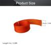 Heyiarbeit Braided Cable Sleeve 25mm x 1m PET Expandable Insulation Nylon Wire Protector Cable Sheath,Orange Flexible Wire Mesh Sleeve view 2