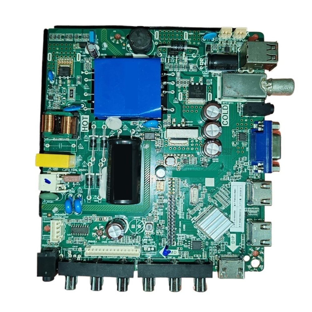 RYEAZIQI Compatible for TPMS3553PB801 Compatible for Haier LED TV Motherboard(Blue Transformer)