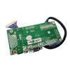 RYEAZIQI for 17-27inch LCD Screen Drive Board HDMI VGA to LVDS Control Motherboard FHD Integrated LED Backlight Inverter 30Pin Cable(1366-768) view 2