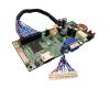 RYEAZIQI for 17-27inch LCD Screen Drive Board HDMI VGA to LVDS Control Motherboard FHD Integrated LED Backlight Inverter 30Pin Cable(1366-768) view 4