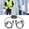 AYNEFY Two Way Walkie Talkie Relay Box, Repeater for Long Distance Communication, No Power Supply Needed, ABS Material, Black, Compatible with Walkie Talkies view 3