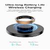 Gen Pro 2 Smart Ring for Men & Women's, Qring with No APP Subscription with Heart Rate, Wireless Chargeing, Sleep Monitoring & Remote Camera Control, Waterproof Ring (Gold, 9) view 2