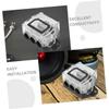 GLEAVI 2pcs Splitter Ground Distribution Block Way Copper Amplifier Connection for Car Audio Construction Easy Installation Stable Output for Enhanced Audio Quality view 3