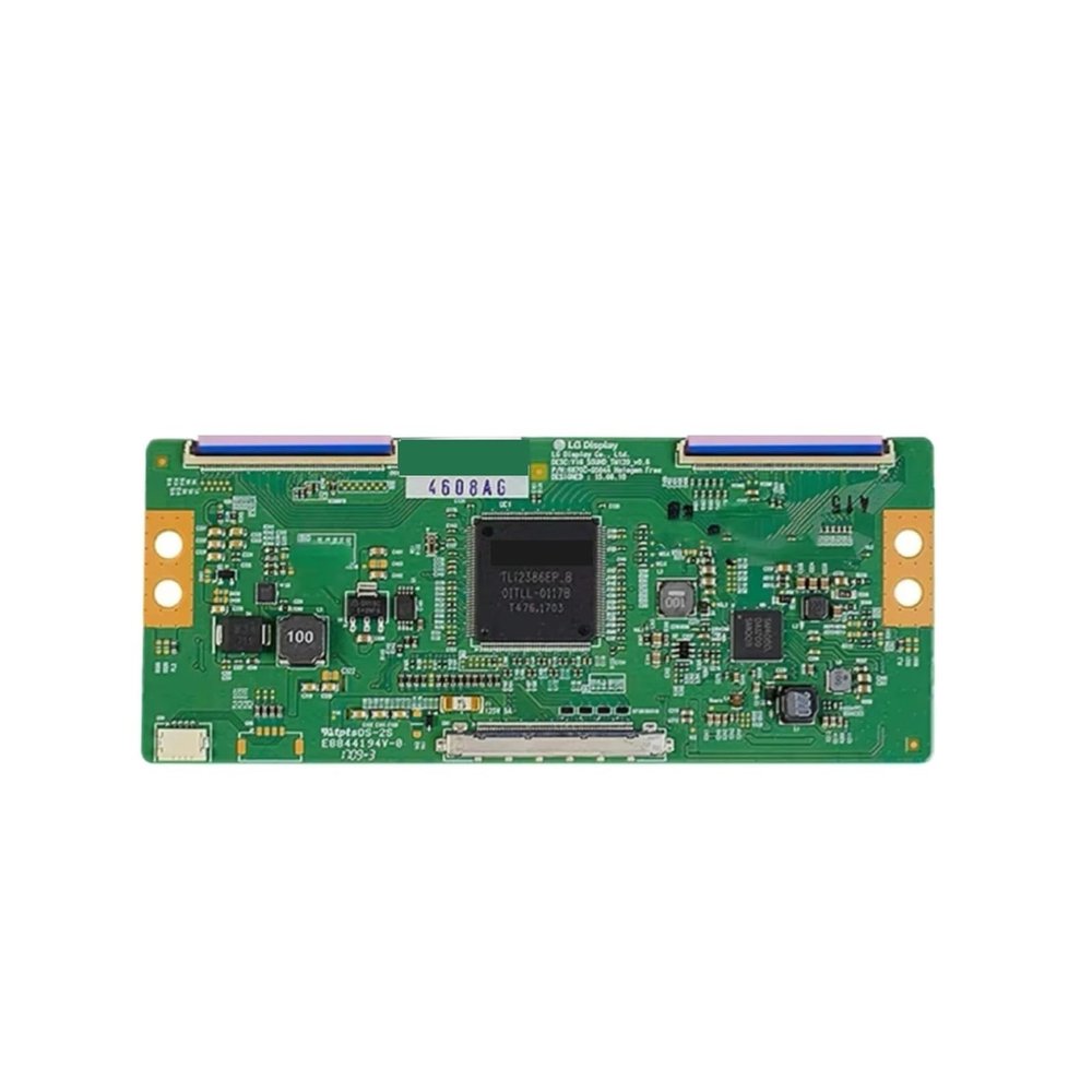 RYEAZIQI 6870C-0584B 6870C-0584A Tcon Board 6870C 0584B for TV 43'' 49'' 55'' V16 55UHD TM120 TV Board Logic Board T-con(55 inch with Cable)