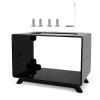 Acrylic Desktop Stand Holder For 3 Speakers Elegant Table Display Shelf With NonSlip view 1