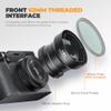 Freewell 1.5X Telephoto Lens Compatible with Fuji X100VI X100V  Enhanced Zoom & Lightweight Design-Black view 4