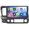 10" Android 13 Car Radio for Honda Civic 2006 2007 2008 2009 2010 2011 with Wireless Carplay | GPS | Bluetooth | FM | Rear Camera view 1