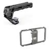 Bundle: SmallRig Lightweight Top Handle 3764+SmallRig Universal Smartphone Video Rig for iPhone 16 15 14 for Samsung 2791B view 1