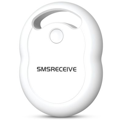 Air Tracker Tag-1 Pack [Apple MFI Certified], Smart Bluetooth Tracker Works with Apple Find My APP (iOS Only, Not for Android), Key Finder and Item Locator Smart Tag for Keys, Luggage, Backpack-White