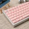 mintcaps Crystal Jelly Keycaps, Translucent Keycaps 123Keys Set Custom KeyCap Set OEM Profile, Keyboard Key Caps for 100%,75%,65%60% Keyboard-Pink view 1