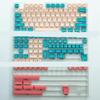 APOJHGF KBDiy SA Profile Keycap Set PBT Double Shot ISO Enter 7U Spacebar Compatible with Custom Mechanical Keyboard Kits(National Rhyme) view 1
