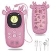64GB MP3 Players for Kids, Cute Reindeer Portable Music Bluetooth Kid MP3 Player, Child MP3 Player with Bluetooth 5.3,Speaker, FM Radio, Alarm Clock, Voice Recorder, Stopwatch (Support up to 128GB) view 1