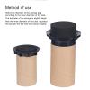 2PCS Speaker Port Tube Sponge, Subwoofer Cabinet Port Sponge Plug, Diameter 110mm, Height 80mm, for Portable Speaker Home Loudspeaker view 2