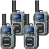 OMIZN M9 Global Walkie Talkie Unlimited Range, 4G LTE PTT Two-Way Radio with Pre-Installed SIM, Lifetime Free, AES256 Encryption, IP65 Waterproof, Noise Reduction, Built-in Flashlight