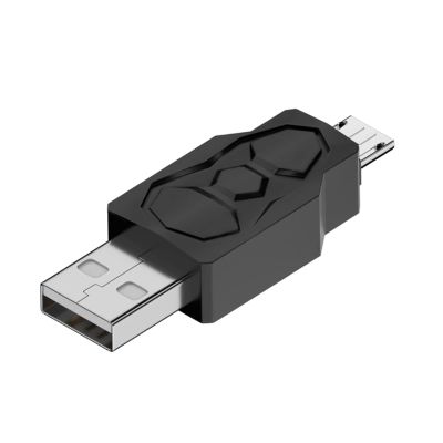 ACGTUY USB2.0 Adapter Male Female Converter Connector USB Changer Adapter for Computer Tablet PC Mobilephones(USB to Micro Male)