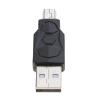 ACGTUY USB2.0 Adapter Male Female Converter Connector USB Changer Adapter for Computer Tablet PC Mobilephones(USB to Micro Male) view 3