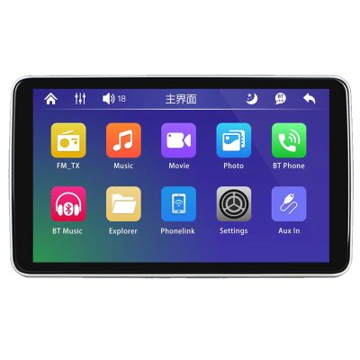 10.1 inch Car Headrest TV,Car Back Seat Player, Car Monitor,for Cordless Carplay Android Auto Screen Projection