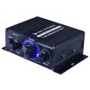 Aluminum Alloy Audio Power Amplifier Max 200W+200W 2CH HiFi Stereo AMP Speaker Amp Receiver view 3