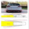 LED Digital Parktronic Car 4 Sensors Backup Reversing Radar Detector Car Parking Assist Alarm System Sensors Radar System(Blue) view 3