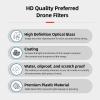 Drone Filters Set for Flip Drone, 4 Pack CPL ND8 ND16 ND32 ND64 ND128 Neutral Density Filter Drone Lens Accessory, Multi Coated HD Optical Glass view 3