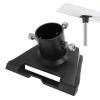 for Pipe Adapter, 360 Adjustable Angle for Gen 3 V3 Standard Dish Plate, for Pole Mount Fits 0.75-1in Pole, Suitable for TV Mast and Satellite Mast view 1