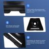 for Pipe Adapter, 360 Adjustable Angle for Gen 3 V3 Standard Dish Plate, for Pole Mount Fits 0.75-1in Pole, Suitable for TV Mast and Satellite Mast view 3