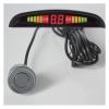 Car Parktronic LED with 4 Sensors Reverse Backup Car Parking Radar Monitor Detector System Backlight Display Sensors Radar System(Silver) view 1