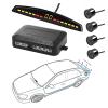 Car Auto Parktronic LED Display Reverse Backup Car Parking Radar Monitor Detector System with 4 Sensors Sensors Radar System(Gray) view 4