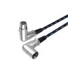 Right Angled 3-Pin XLR to XLR Audio Cable, 90-Degree XLR M-F Mic Balanced Cord for Microphone, Pro, DJ Extension Cable(XLR M-F,1m) view 2