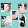(3Pcs) Grow Positive Thoughts Stickers Motivational Quotes Stickers Decal Waterproof Vinyl Stickers Adult for Laptop Kindle Car Tumbler Water Bottle Mug Phone Notebook Size 3x2.4 view 3