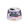 Portable mini Speaker with RGB Lighting and 3D Surround Sound Effects, Suitable for Shower, Room, Bicycle, Mobile Phone, car, Tablet, Outdoor, Teen Gift, 2-Pack (White) view 2