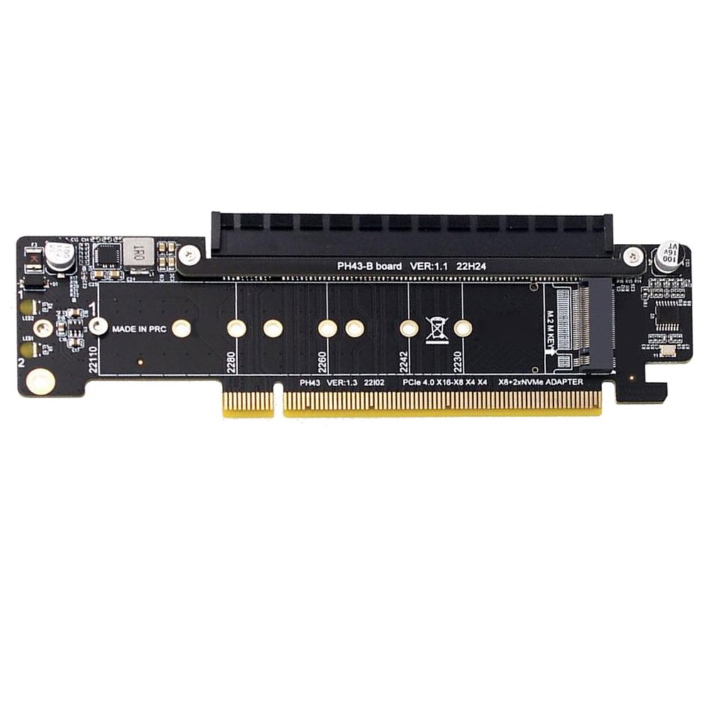 PCIE4.0 Lane Distribution Expansion Card 8+4+4 For Optimizing Systems Capabilities
