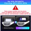 Car Radio Stereo for KIA PICANTO Morning 2011-2016, Android 13, 9" IPS Touch Screen Upgrade Replacement with CarPlay & Android Auto, GPS Navigation DSP SWC 5G WiFi Camera NF2 4CORE 2+32GB view 2
