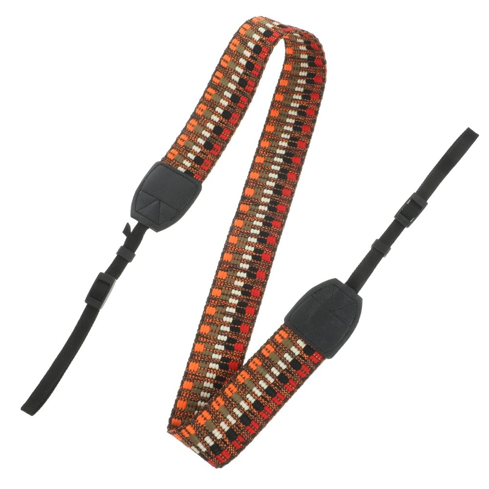 balacoo Retro Style Camera Sling Strap Shoulder Pad for Mirrorless Cameras Comfortable Ethnic Design for Photographers for Extended Shoots Convenient Carrying