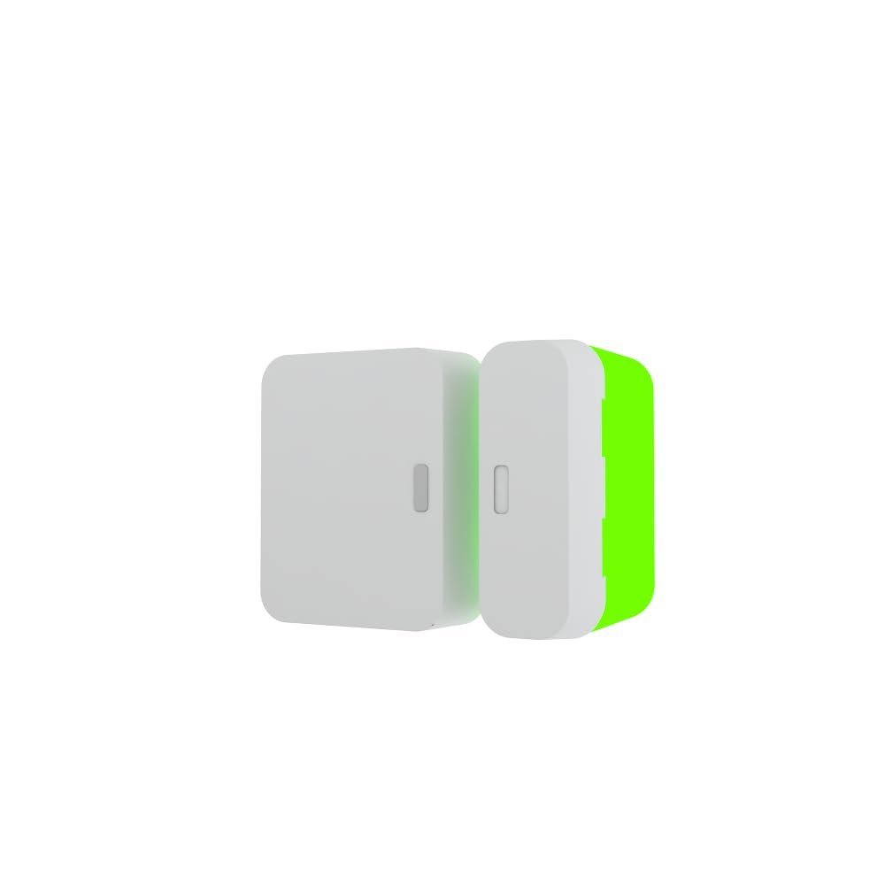 Alarm Magnet Riser Compatible with SimpliSafe | 1 Pack Glow in the Dark Set with 3M Adhesive - Easy Mount to Any Doorway, Window, and Entryway | Sensor/Magnet Not Included (1 inch)