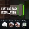 Alarm Magnet Riser Compatible with SimpliSafe | 1 Pack Glow in The Dark Set with 3M Adhesive - Easy Mount to Any Doorway, Window, and Entryway | Sensor/Magnet Not Included (1/4 inch) view 4