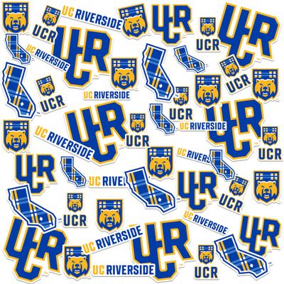 University of California Riverside Spirit Logo, Skateboard, Indoor/Outdoor