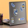 University of California Riverside Spirit Logo, Skateboard, Indoor/Outdoor view 3