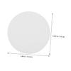 Alipis 20pcs Diffusion Plate Light Diffuser Lamp Accessories Light Barriers Lampshade Accessories Lamp Bottom Cover Lamp Shade Parts Lamp Diffuser White view 2