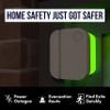 Sensor Riser for Ring | Alarm Contact Sensor Riser - Glow in The Dark - 2nd Gen | Alarm Spacer with 3M Adhesive - Sensor/Magnet Not Included (1 Pack - 1 inch) view 2