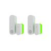 ADT Alarm Magnet Riser | 2 Pack Glow in The Dark Set with 3M Adhesive - Easy Mount to Any Doorway, Window, and Entryway | Ring Sensor/Magnet Not Included (1/2 inch) view 1