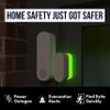 ADT Alarm Magnet Riser | 2 Pack Glow in The Dark Set with 3M Adhesive - Easy Mount to Any Doorway, Window, and Entryway | Ring Sensor/Magnet Not Included (1/2 inch) view 2