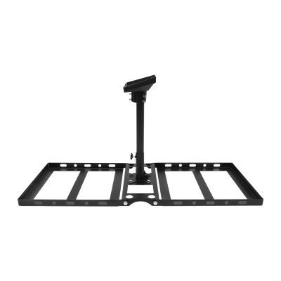 Adjustable Starlink Roof Ridge Mount Gen 3, 180Rotatable Starlink Roof Mounting Kit with Starlink Pipe Adapter Starlink Gen 3 Pole Mount for Starlink Internet Kit Satellite