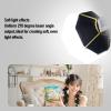 12 Inch Lantern Softbox for Bowens Mini LED Video Light, Quick Release Lantern Softbox Light Modifier, 270 Degree Omnidirectional Light Diffuser Softbox for COB Continuous Light view 4