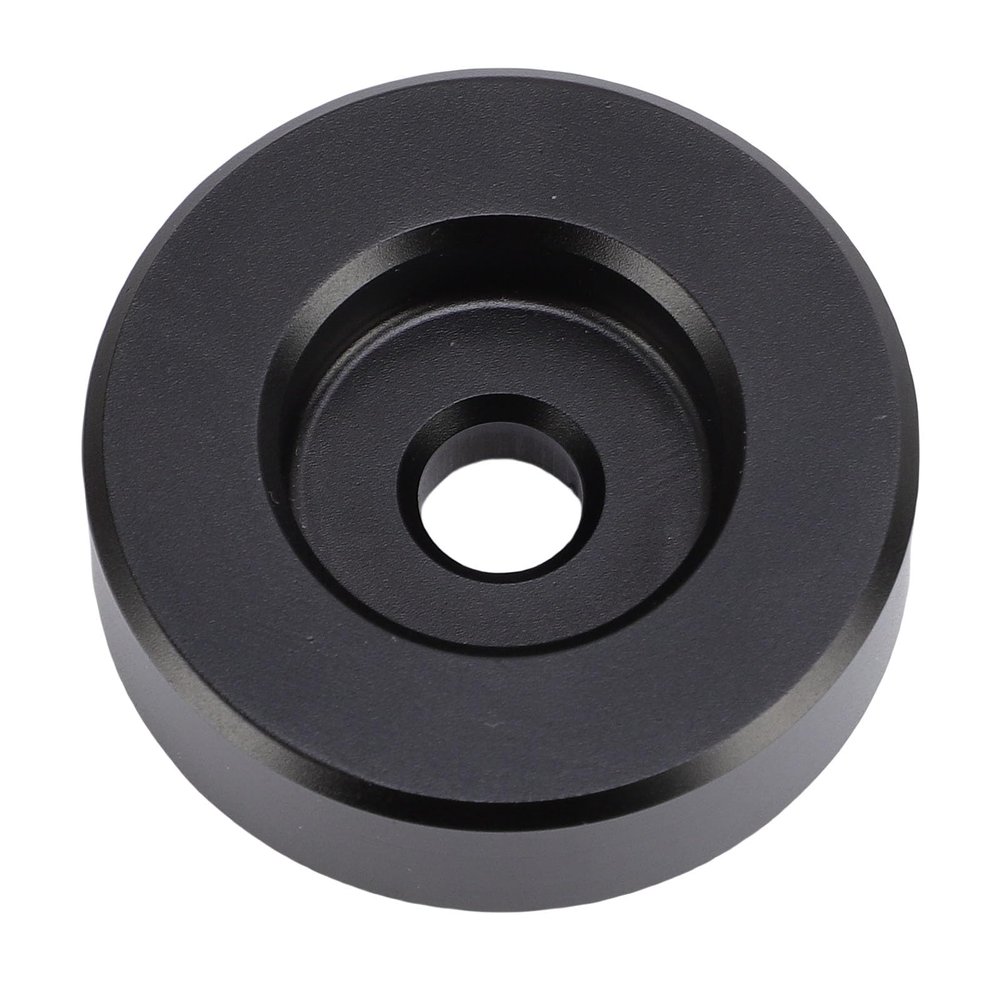 45 RPM Adapter, Turntable Phonograph Record Adapter, Solid Aluminum Dome 45 Adapter for 7 Inch Large Hole Records and Most Turntables