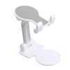 Angoily 1pc Folding Desktop Phone Holder Metal Phone Bracket Tablet Stand Cell Holder for Desk Telescopic Design Stand view 1