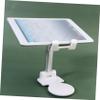 Angoily 1pc Folding Desktop Phone Holder Metal Phone Bracket Tablet Stand Cell Holder for Desk Telescopic Design Stand view 3