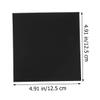 Angoily 12pcs Storage Bag Mailers Envelopes Sleeve Paper Sleeves Rack Envelopes Black view 2