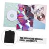 Angoily 12pcs Storage Bag Mailers Envelopes Sleeve Paper Sleeves Rack Envelopes Black view 3